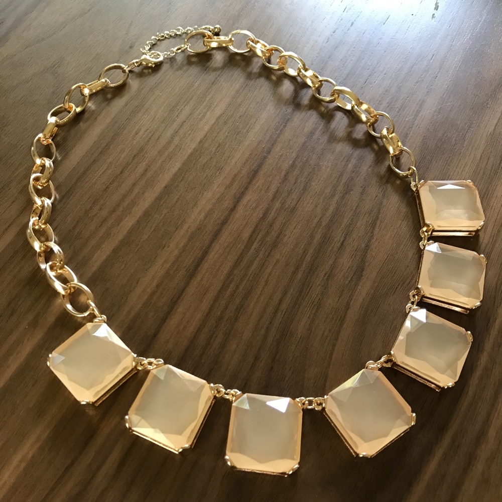 Gold LOFT Statement Necklace